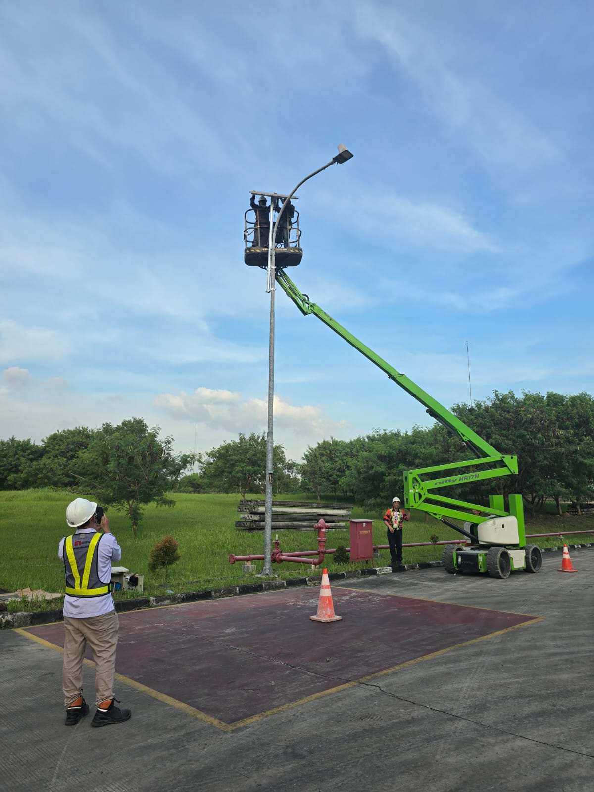 Pembersihan & Calibration Kamera Outdoor
